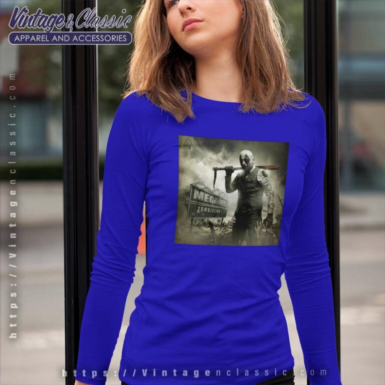 Megaherz Shirt Zombieland Album Cover Long Sleeve Tee Megaherz Shirt Zombieland Album Cover Long Sleeve Tee