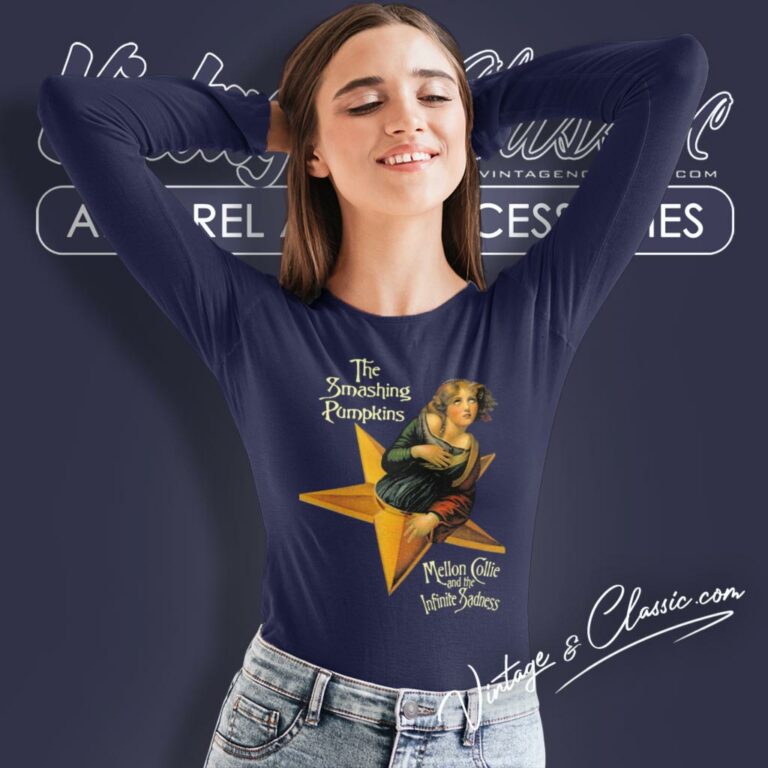 Mellon Collie And The Infinite Sadness Shirt Smashing Pumpkins Long Sleeve Tee Mellon Collie And The Infinite Sadness Shirt Smashing Pumpkins Long Sleeve Tee