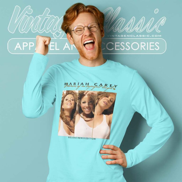 Memoirs Of An Imperfect Angel Cover Mariah Carey Long Sleeve Tee Memoirs Of An Imperfect Angel Cover Mariah Carey Long Sleeve Tee