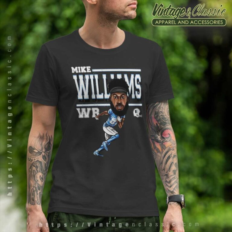 Memories Mike Williams Los Angeles Chargers Cartoon T Shirt Memories Mike Williams Los Angeles Chargers Cartoon T Shirt