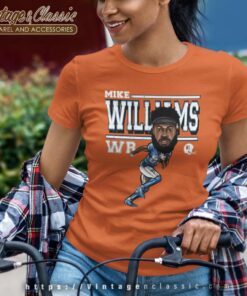 Memories Mike Williams Los Angeles Chargers Cartoon Shirt 5 Memories Mike Williams Los Angeles Chargers Cartoon Women TShirt