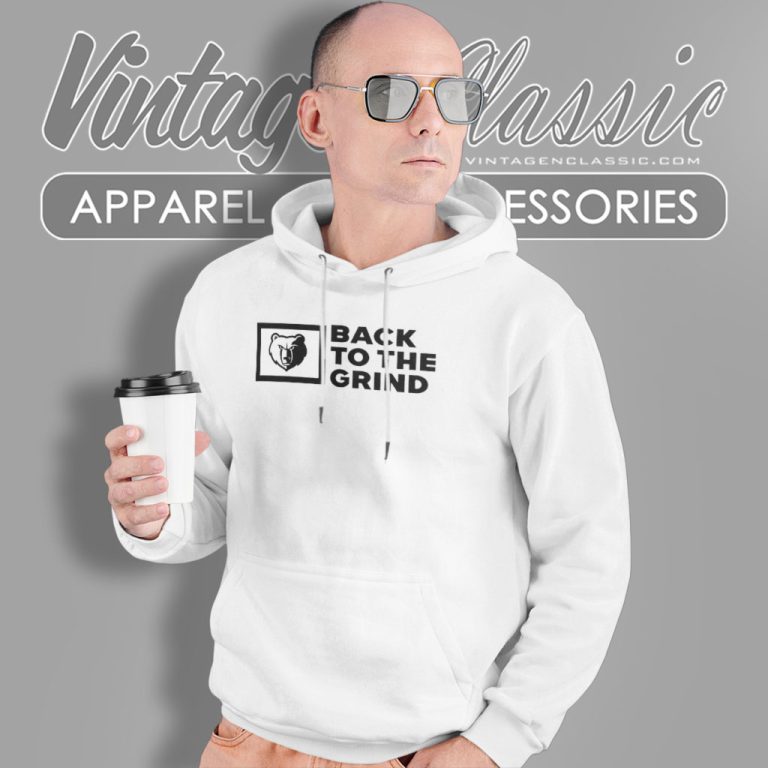 Memphis Grizzlies Back To The Grind Hoodie Memphis Grizzlies Back To The Grind Hoodie