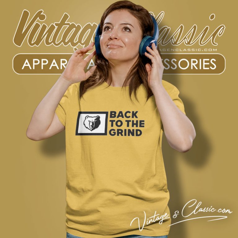 Memphis Grizzlies Back To The Grind Women T Shirt Memphis Grizzlies Back To The Grind Women T Shirt