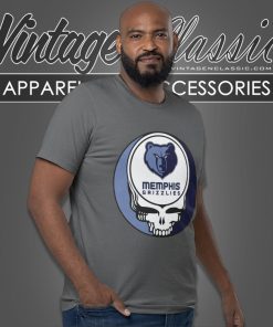Memphis Grizzlies Grateful Dead Steal Your Face T Shirt