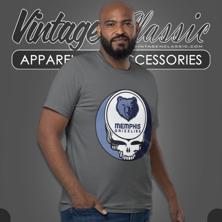Memphis Grizzlies Grateful Dead Steal Your Face T Shirt Memphis Grizzlies Grateful Dead Steal Your Face T Shirt