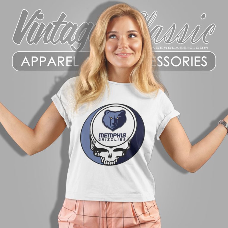 Memphis Grizzlies Grateful Dead Steal Your Face Women T Shirt Memphis Grizzlies Grateful Dead Steal Your Face Women T Shirt