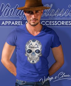 Memphis Grizzlies Sugar Skull V Neck TShirt