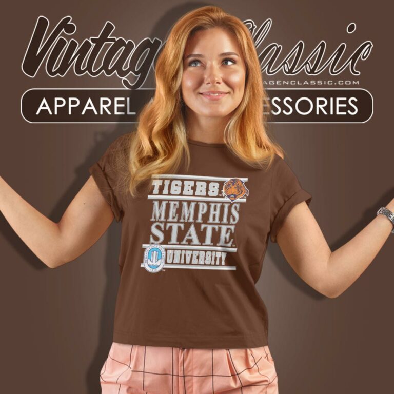 Memphis State University Tigers Women T Shirt Memphis State University Tigers Women T Shirt