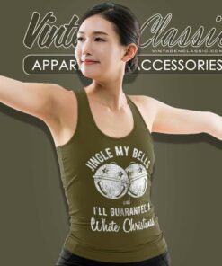 Mens Jingle My Bells And Ill Guarante A White Christmas Shirt 4 Mens Jingle My Bells And Ill Guarante A White Christmas Tank Top Racerback