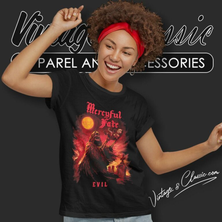 Mercyful Fate Evil Women T Shirt Mercyful Fate Evil Women T Shirt