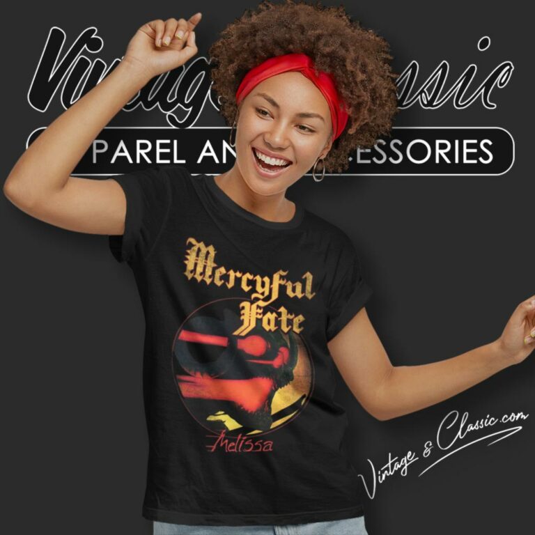 Mercyful Fate Melissa Tracklist Women T Shirt Mercyful Fate Melissa Tracklist Women T Shirt