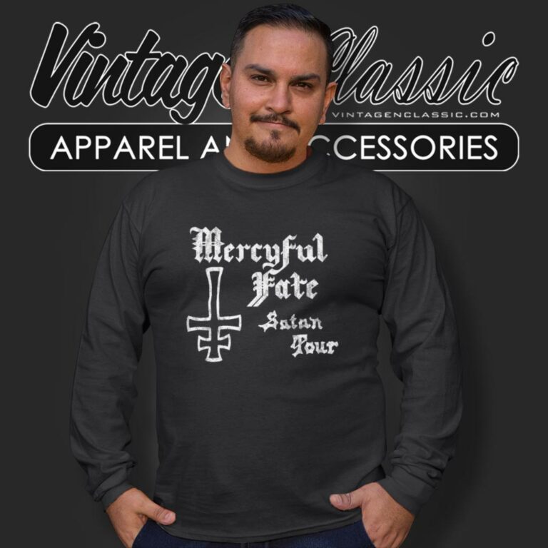 Mercyful Fate Satan Long Sleeve Tee Mercyful Fate Satan Long Sleeve Tee