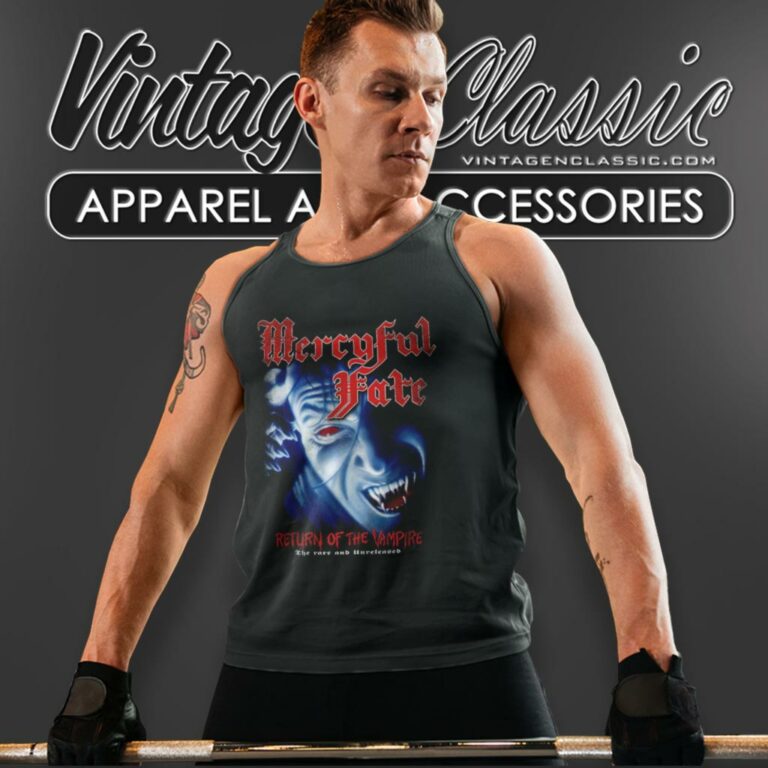 Mercyful Fate Shirt Return Of The Vampire Tank Top Racerback Mercyful Fate Shirt Return Of The Vampire Tank Top Racerback