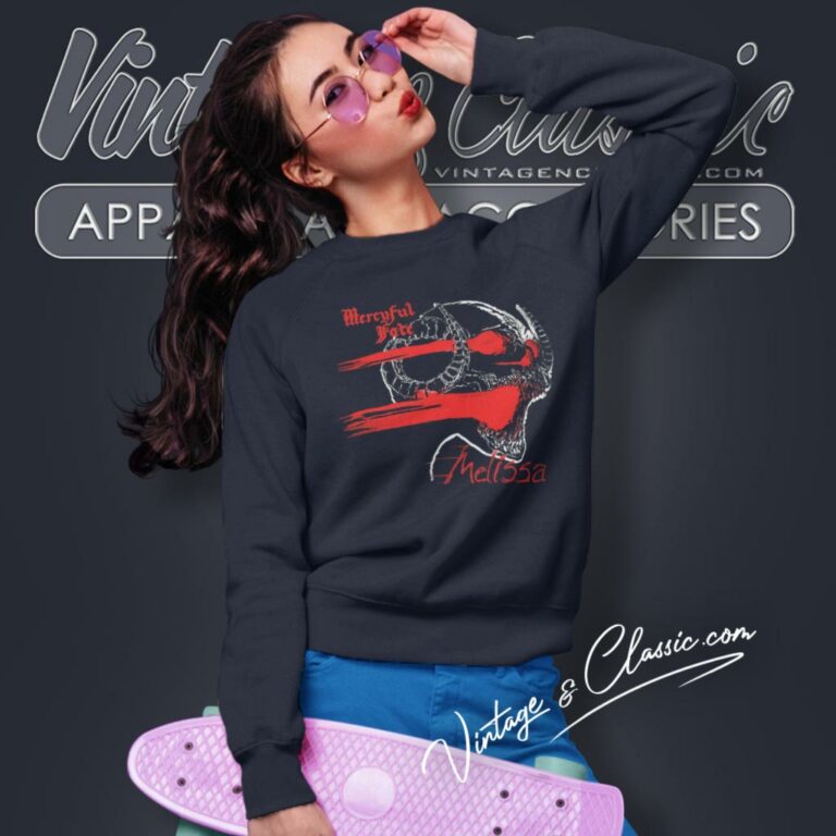 Mercyful Fate Skull Sweatshirt Mercyful Fate Skull Sweatshirt