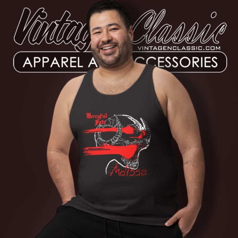 Mercyful Fate Skull Tank Top Racerback Mercyful Fate Skull Tank Top Racerback