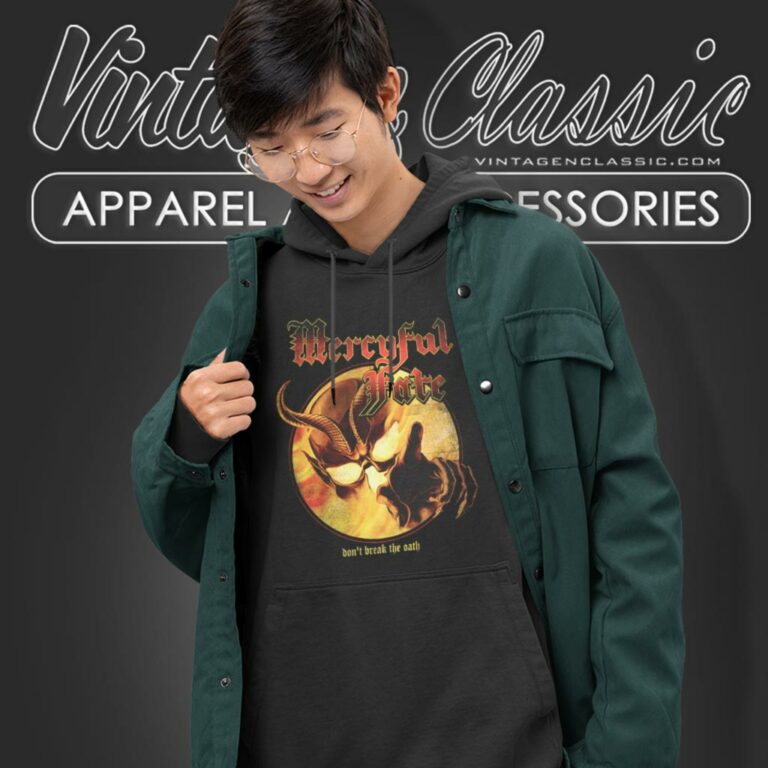 Mercyful Fate Tracklist Hoodie Mercyful Fate Tracklist Hoodie