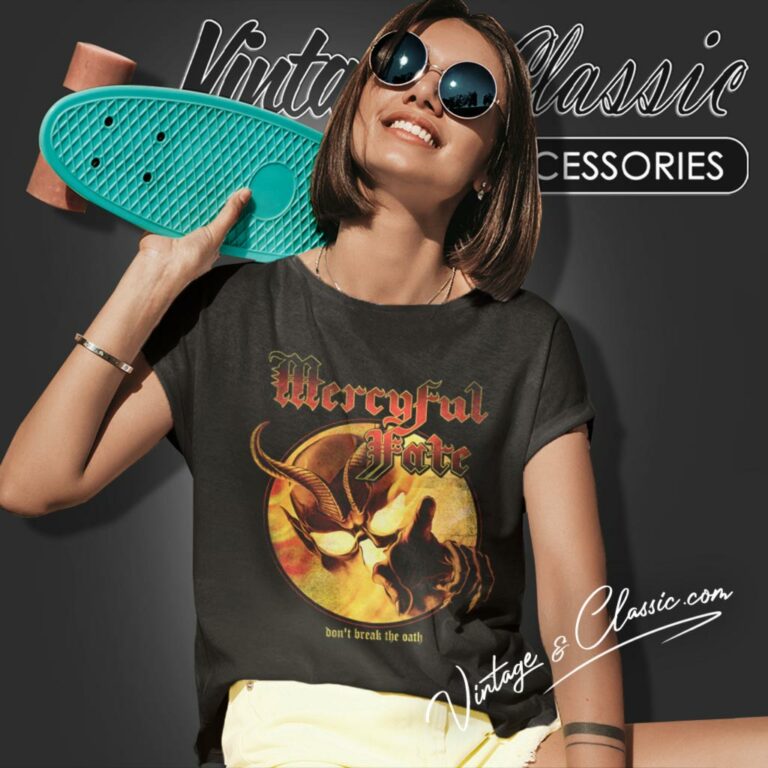 Mercyful Fate Tracklist Women T Shirt Mercyful Fate Tracklist Women T Shirt