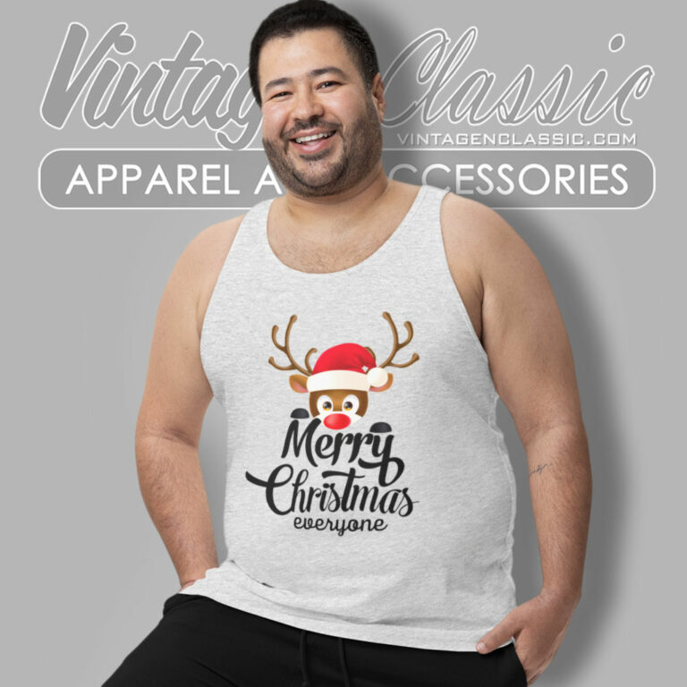 Merry Christmas Everyone Tank Top Racerback Merry Christmas Everyone Tank Top Racerback
