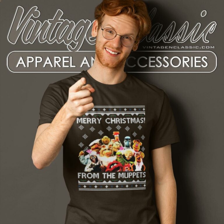 Merry Christmas From The Muppets T Shirt Merry Christmas From The Muppets T Shirt