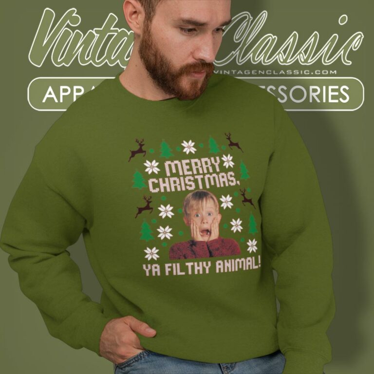Merry Christmas Kevin Sweatshirt Merry Christmas Kevin Sweatshirt