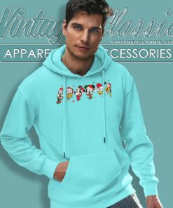 Merry Christmas Mickey And Friends Hoodie