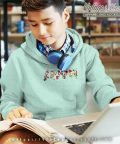 Merry Christmas Mickey And Friends kids Hoodie