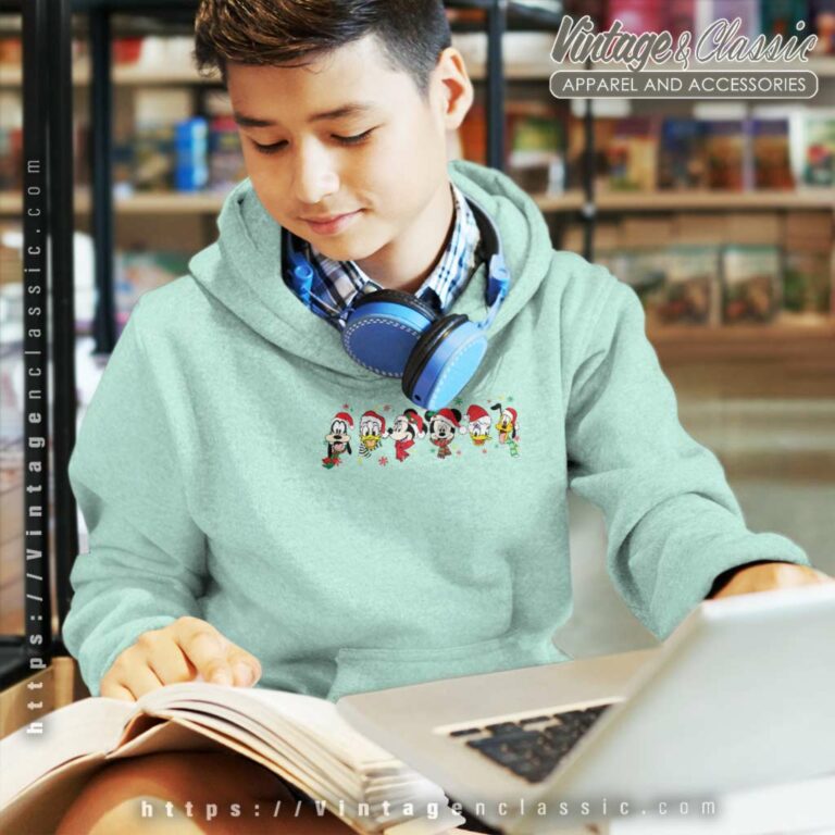 Merry Christmas Mickey And Friends kids Hoodie Merry Christmas Mickey And Friends kids Hoodie