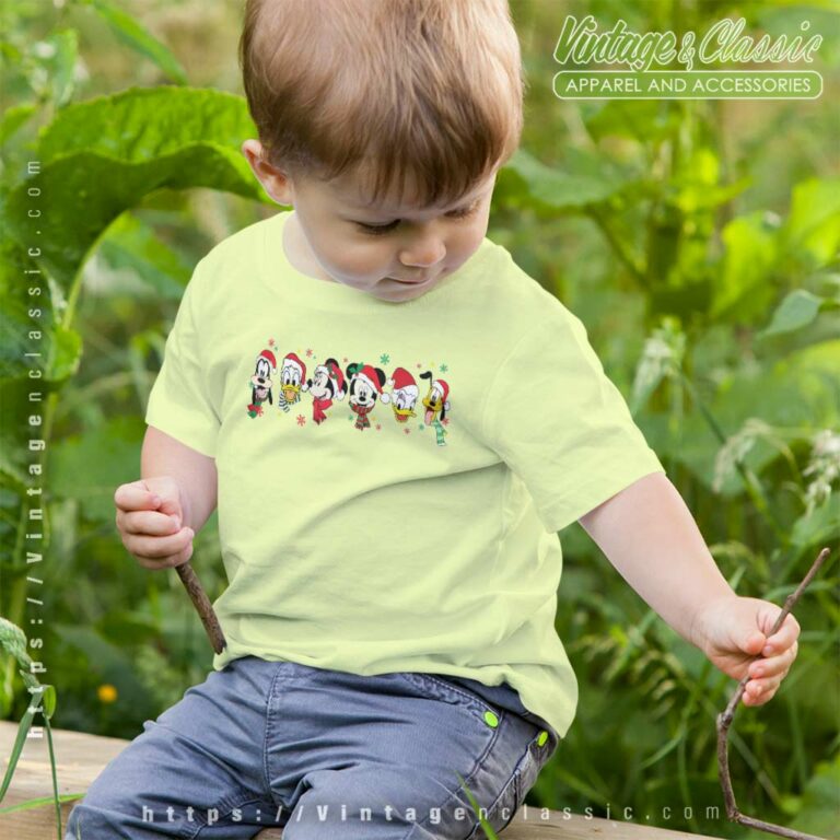 Merry Christmas Mickey And Friends kids Shirt Merry Christmas Mickey And Friends kids Shirt