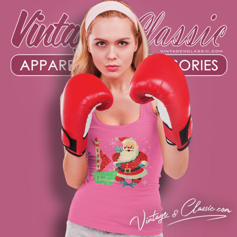 Merry Christmas Shirt Santa Claus Tank Top Racerback Merry Christmas Shirt Santa Claus Tank Top Racerback