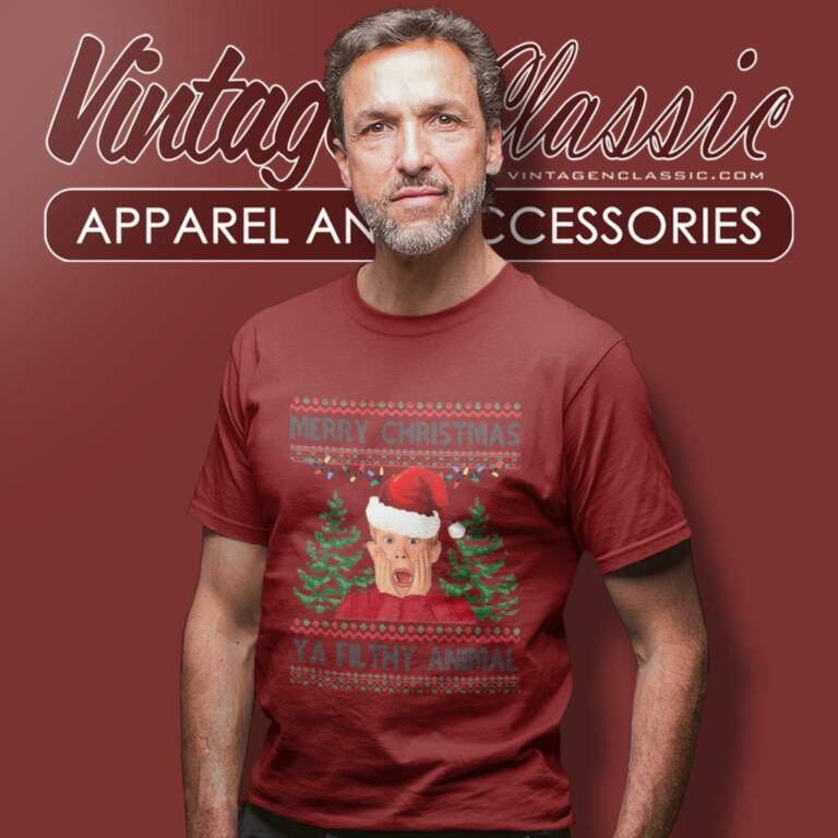 Merry Christmas Shirt Ya Filthy Animal T Shirt Merry Christmas Shirt Ya Filthy Animal T Shirt