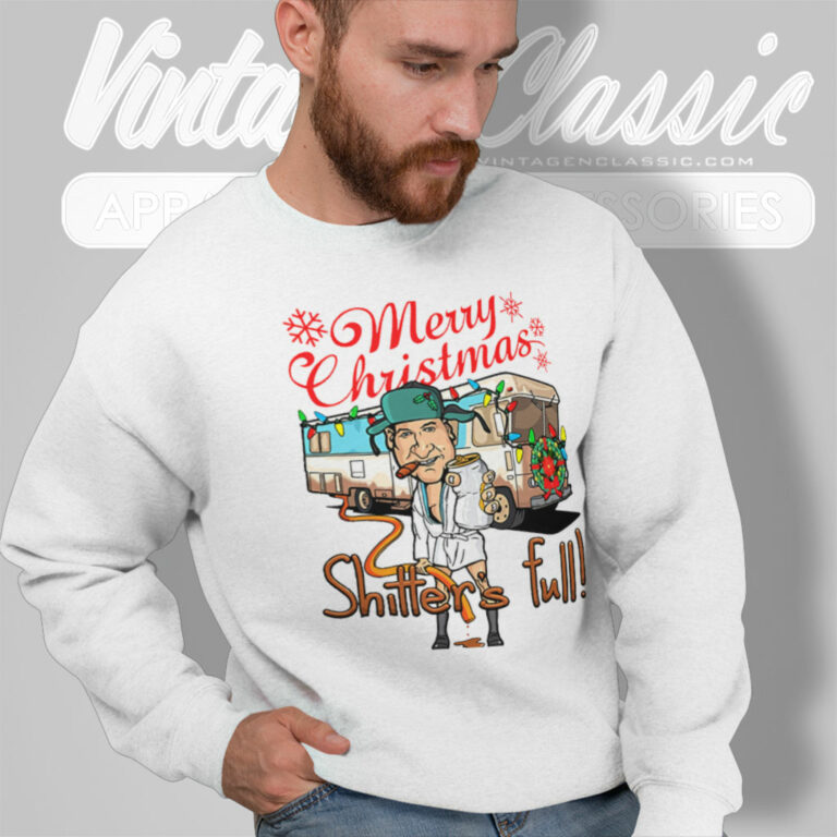 Merry Christmas Shitters Full Weird Meme Sweatshirt Merry Christmas Shitters Full Weird Meme Sweatshirt