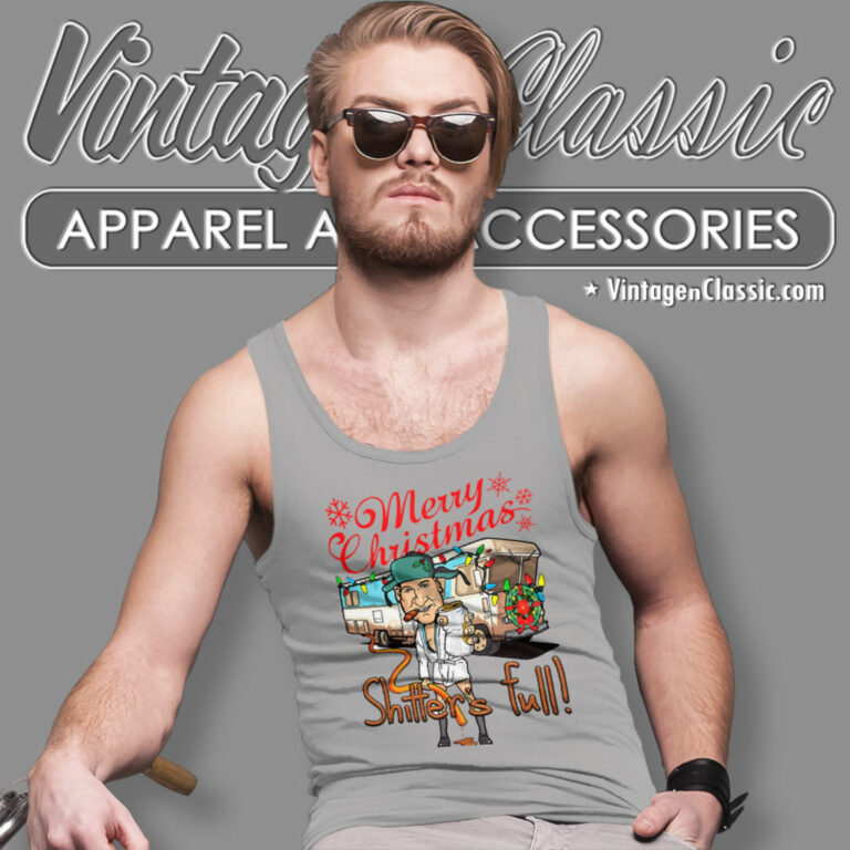 Merry Christmas Shitters Full Weird Meme Tank Top Racerback Merry Christmas Shitters Full Weird Meme Tank Top Racerback