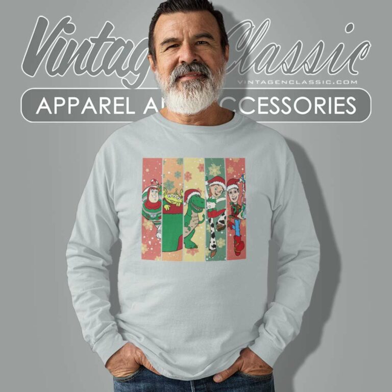 Merry Christmas Toy Story Friends Long Sleeve Tee Merry Christmas Toy Story Friends Long Sleeve Tee