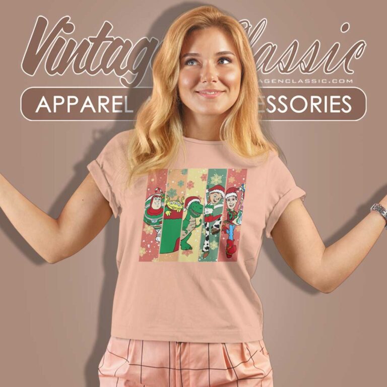 Merry Christmas Toy Story Friends Women TShirt Merry Christmas Toy Story Friends Women TShirt