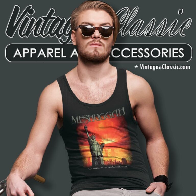 Meshuggah Shirt Contradictions Collapse Tank Top Racerback Meshuggah Shirt Contradictions Collapse Tank Top Racerback