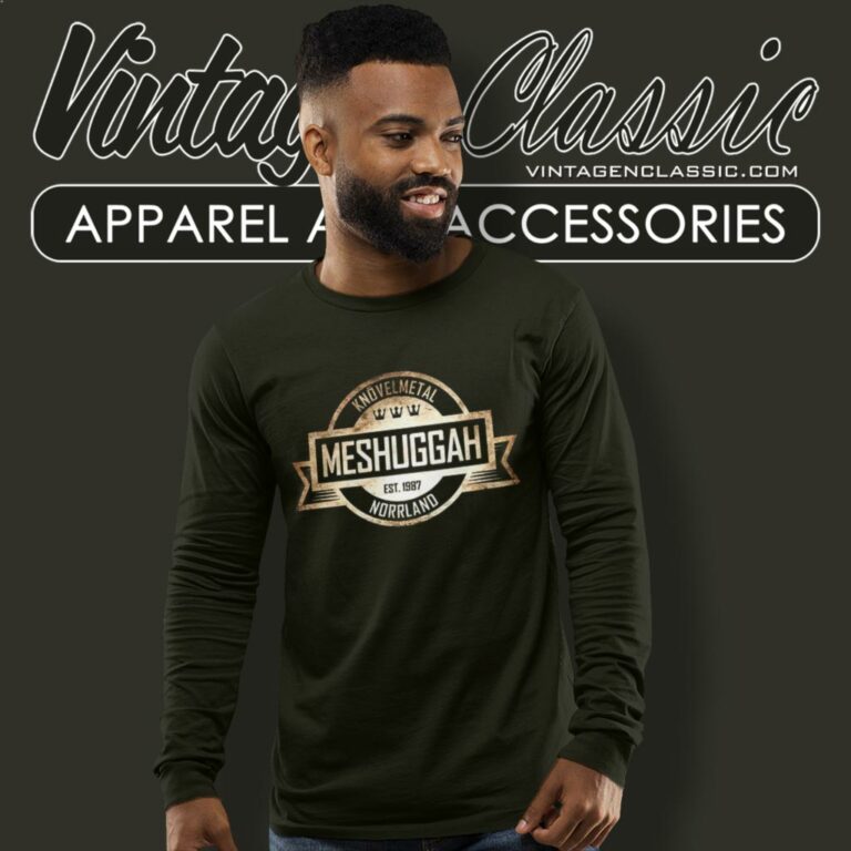 Meshuggah Crest Long Sleeve Tee Meshuggah Crest Long Sleeve Tee