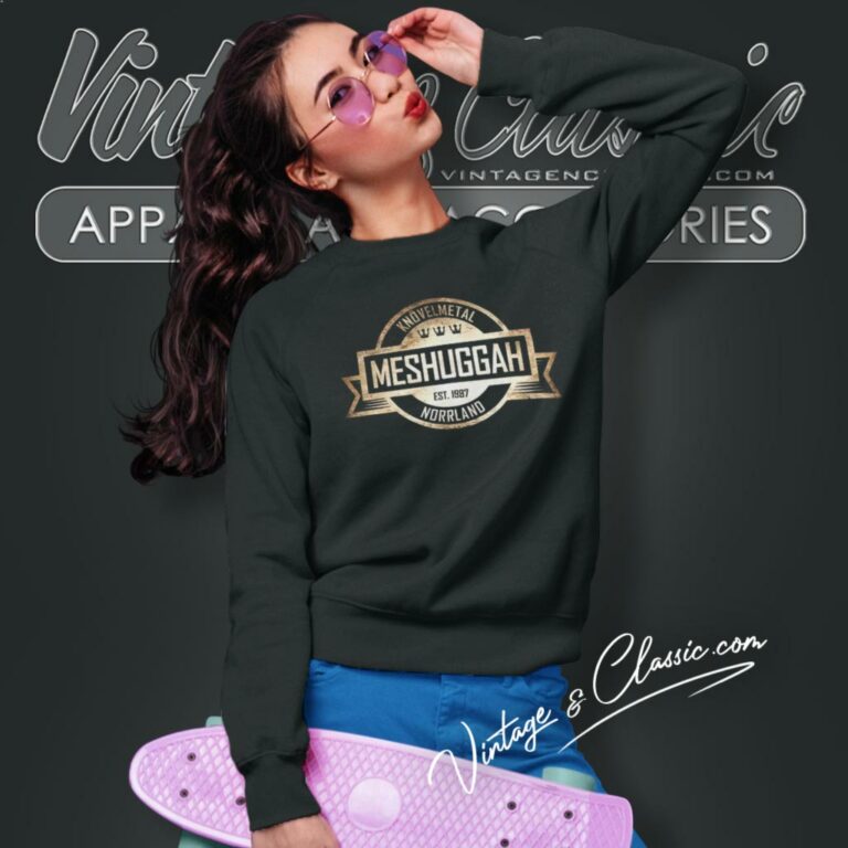 Meshuggah Crest Sweatshirt Meshuggah Crest Sweatshirt