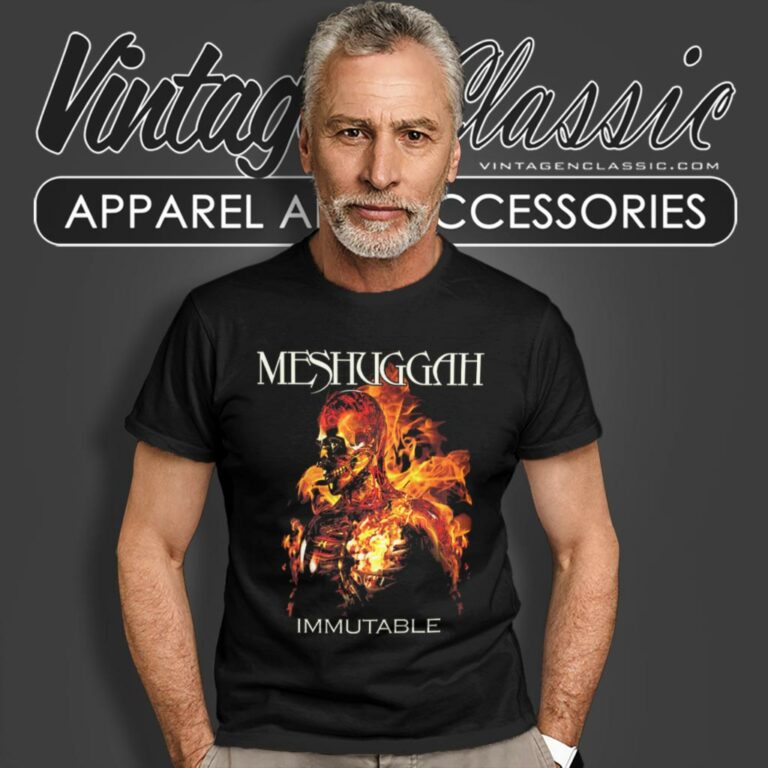Meshuggah Immutable Head T Shirt Meshuggah Immutable Head T Shirt