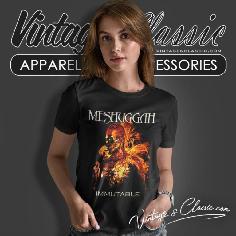 Meshuggah Immutable Head Women T Shirt Meshuggah Immutable Head Women T Shirt