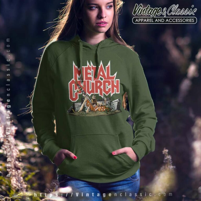 Metal Church Shirt The Human Factor Hoodie Metal Church Shirt The Human Factor Hoodie