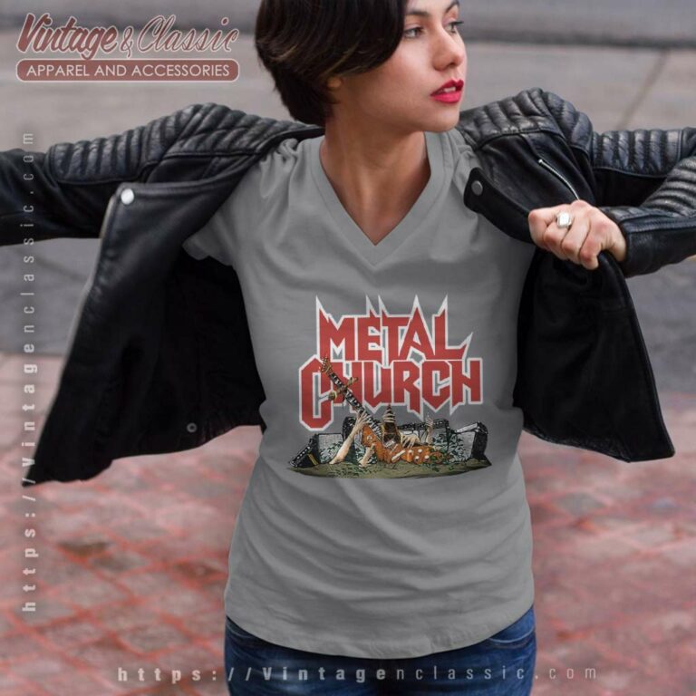 Metal Church Shirt The Human Factor V Neck TShirt Metal Church Shirt The Human Factor V Neck TShirt