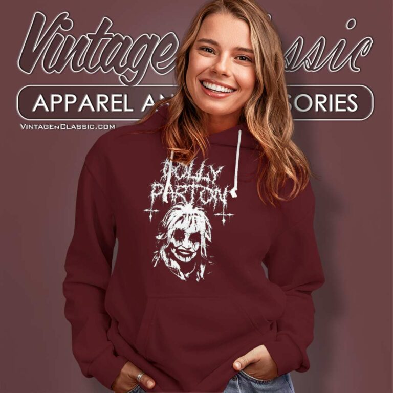 Metal Dolly Parton Black Hoodie Metal Dolly Parton Black Hoodie