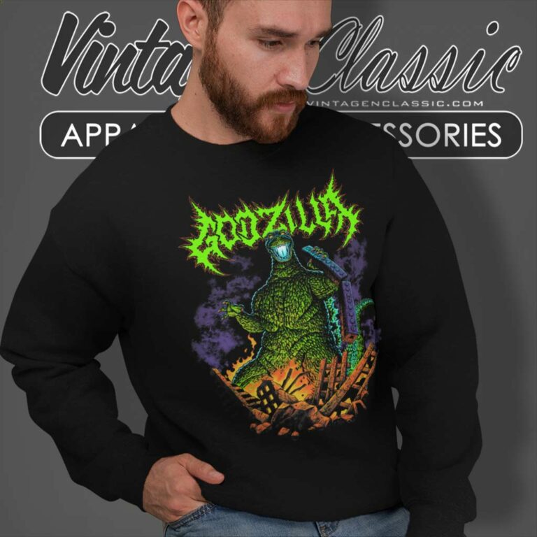 Metalcropolis Godzilla Sweatshirt Metalcropolis Godzilla Sweatshirt