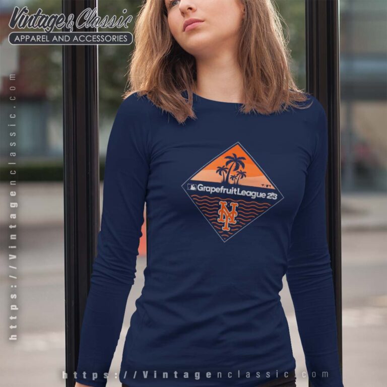 Mets 2023 MLB Spring Training Diamond Longsleeves Mets 2023 MLB Spring Training Diamond Longsleeves