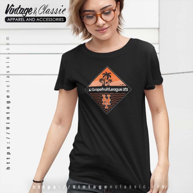 Mets 2023 MLB Spring Training Diamond Tshirt Women Mets 2023 MLB Spring Training Diamond Tshirt Women