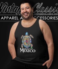 Mexican Pride T shirt The Gulf Of Mexico Shirt Tank Top Racerback