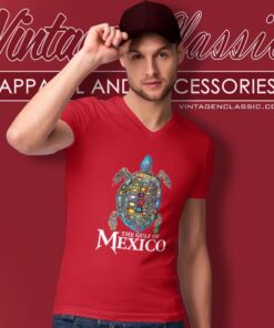 Mexican Pride T shirt The Gulf Of Mexico Shirt V Neck TShirt
