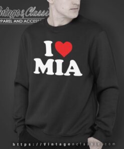 Mia Love Shirt I Heart Mia T shirt Sweatshirt