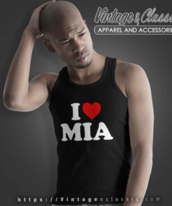 Mia Love Shirt I Heart Mia T shirt Tank Top Racerback