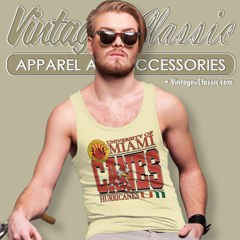 Miami Canes University Of Miami Hurricanes Tank Top Racerback Miami Canes University Of Miami Hurricanes Tank Top Racerback
